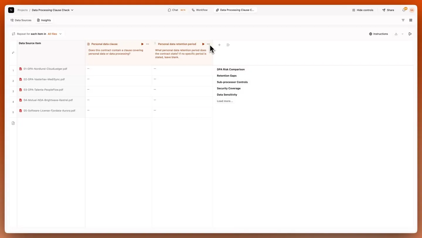 A question being configured to run only when a previous answer matches a condition.